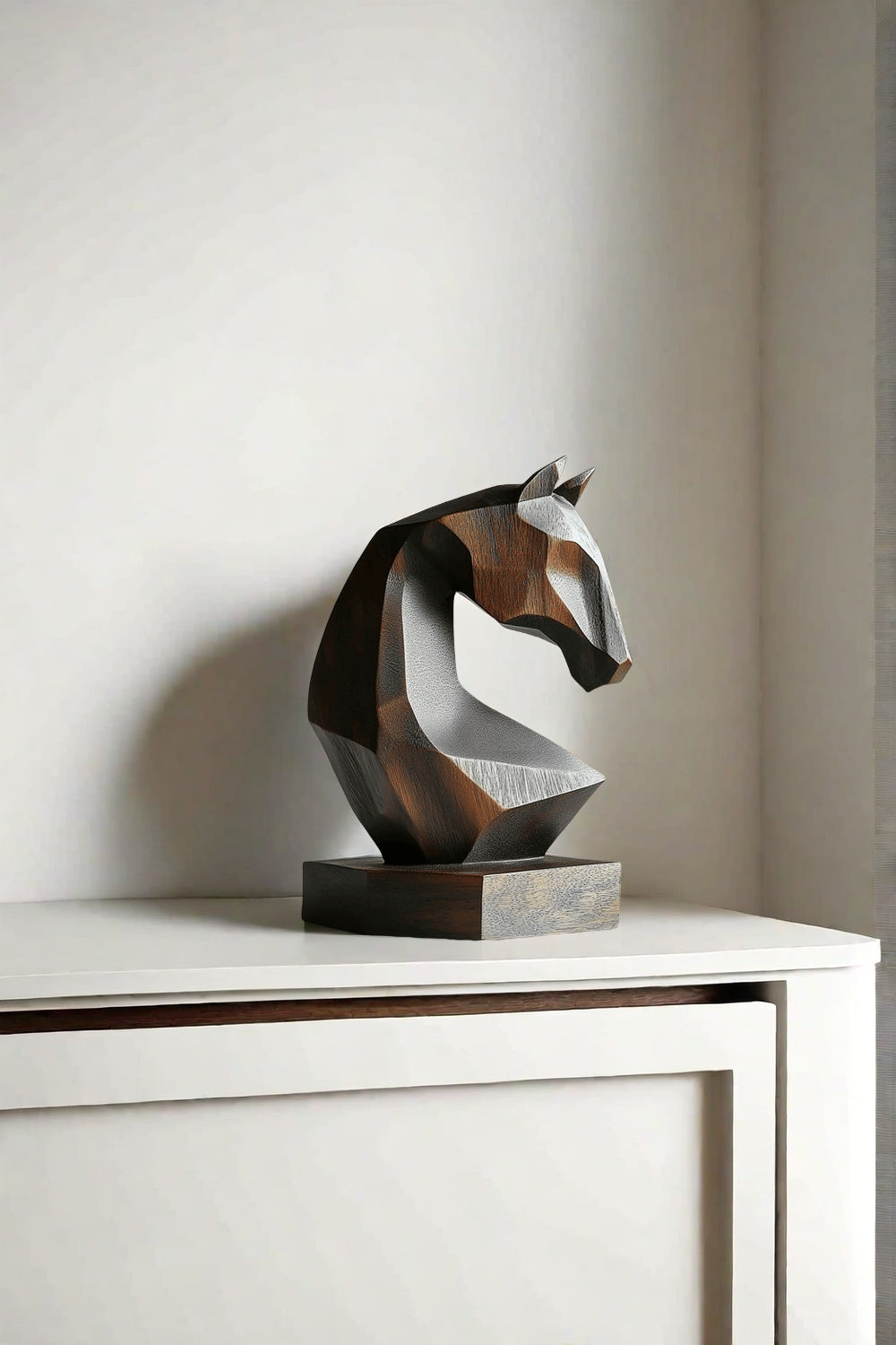 Abstract Horse Head Sculpture #ACF 037