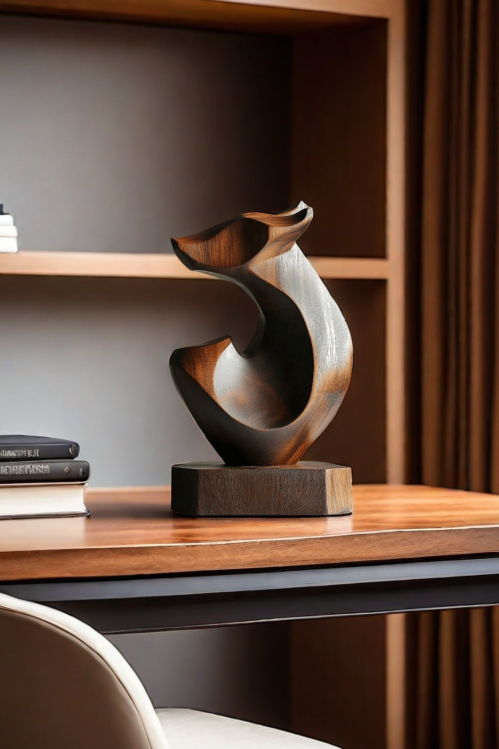Abstract Wooden Animal Sculpture #ACF 040