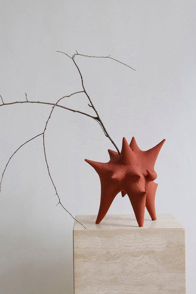 Organic Abstract Ceramic Sculpture #AWS 006