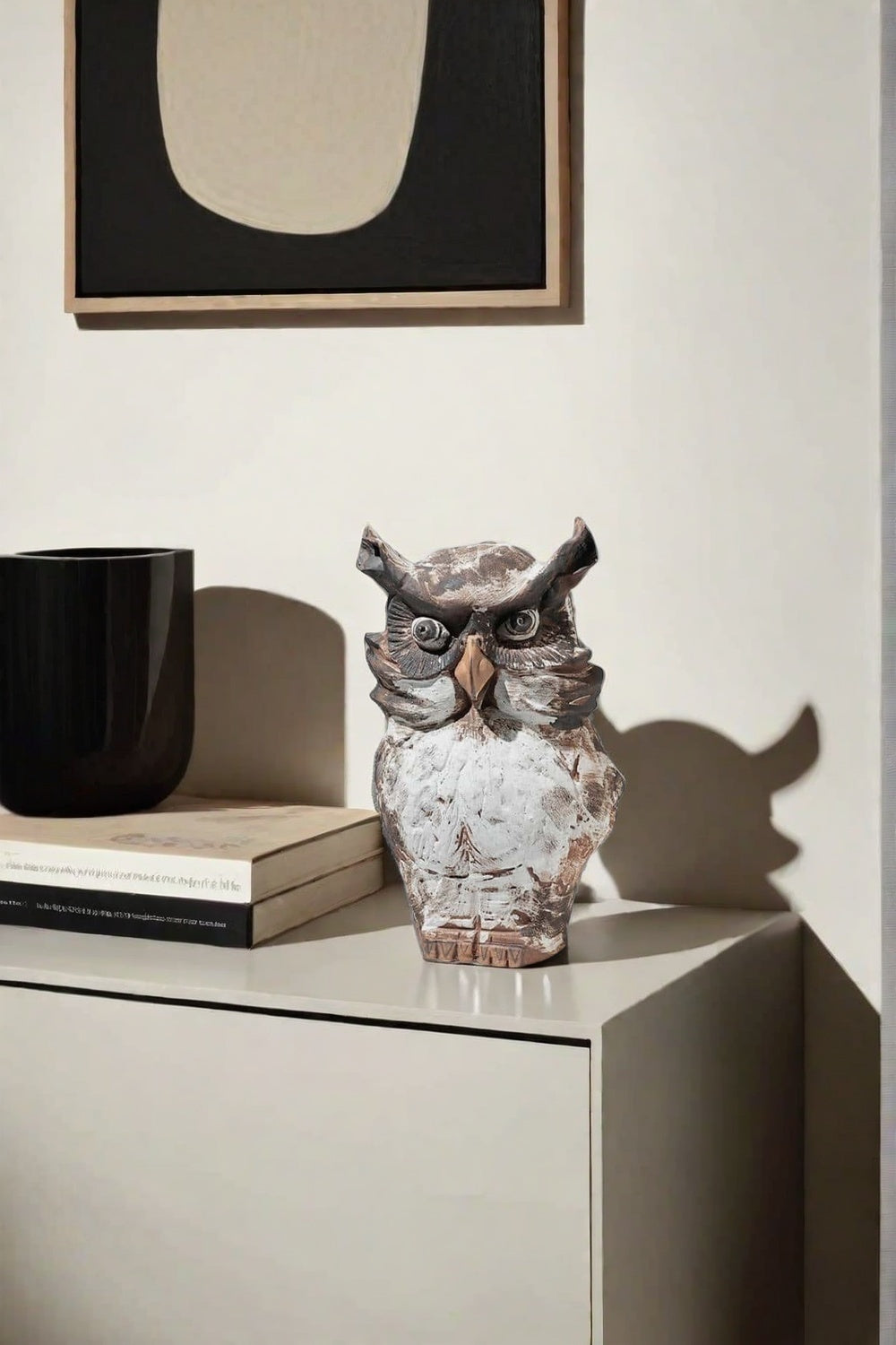 Large Rustic Owl Sculpture #ACF 019