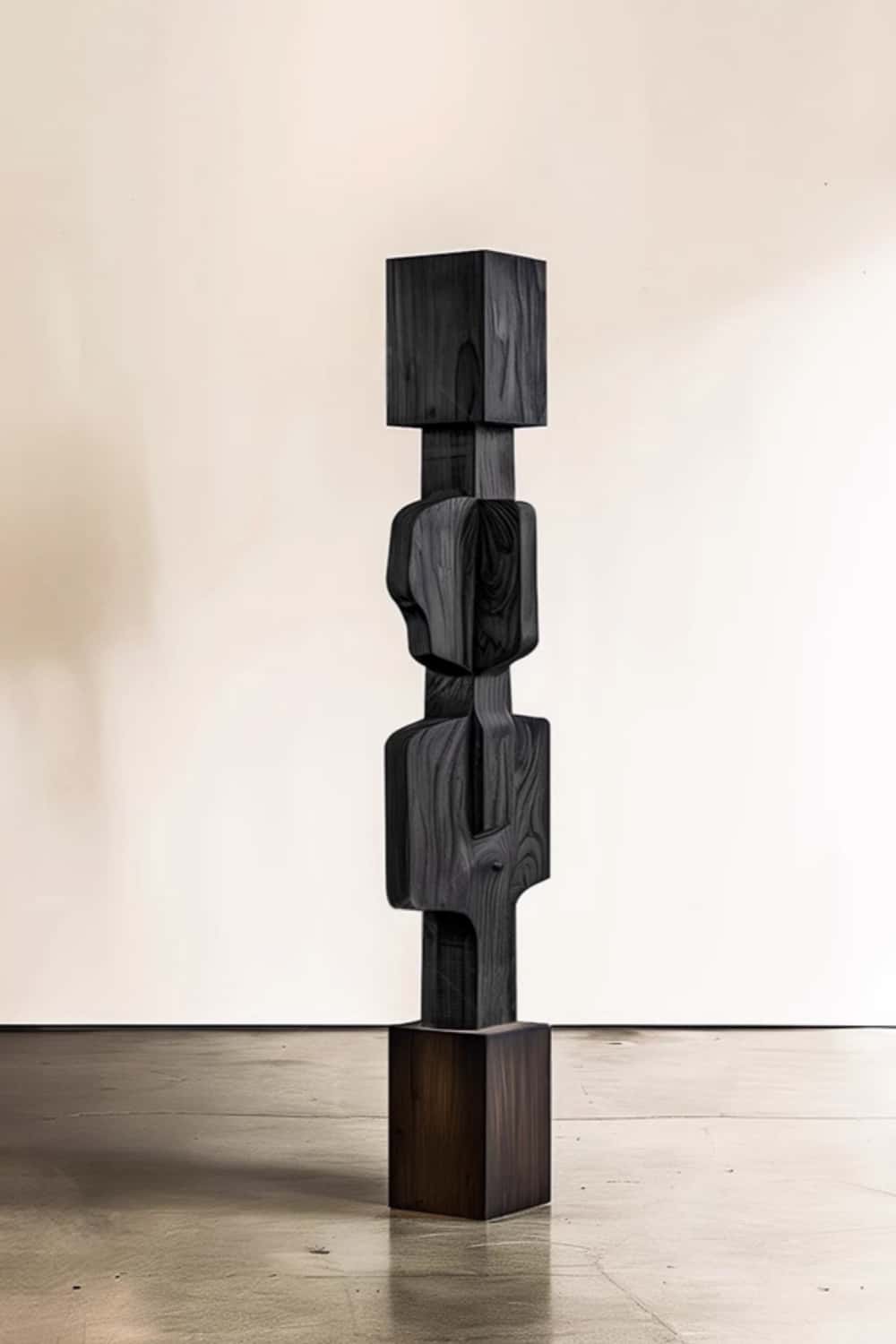 Modern Minimalist Dark Sculpture #ACF 002
