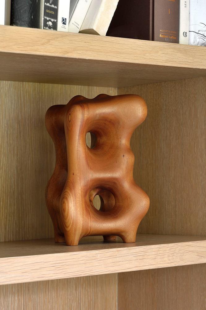 Geometric Abstract Wooden Sculptur #AWS 019