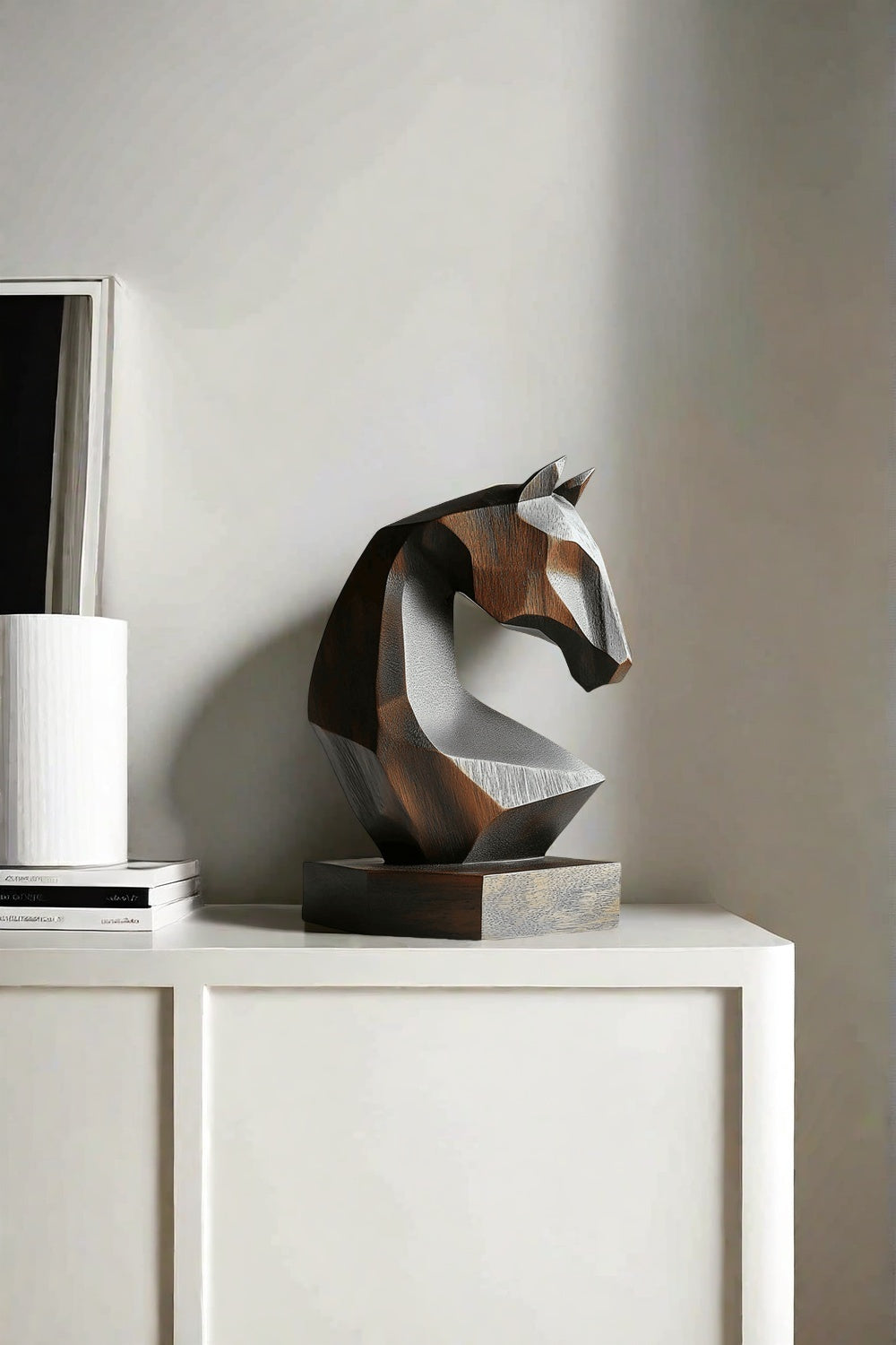 Abstract Horse Head Sculpture #ACF 037