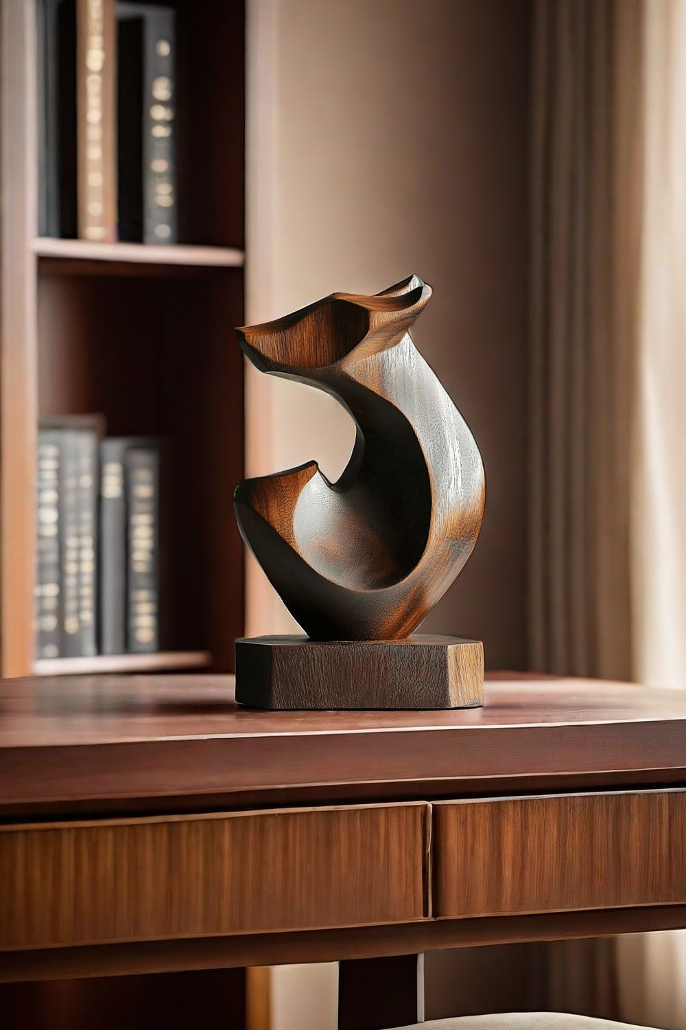 Abstract Wooden Animal Sculpture #ACF 040