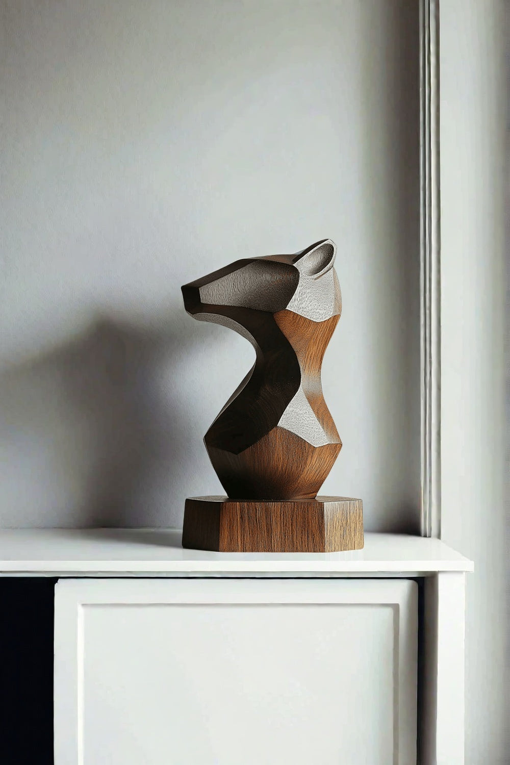 Abstract Wooden Animal Sculpture #ACF 048