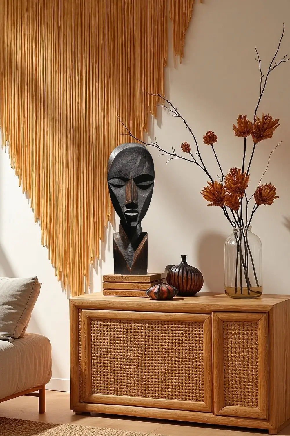 Large Contemporary Wooden Sculpture #ACF 011