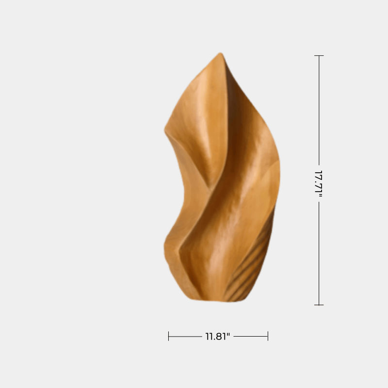 Organic Abstract Wooden Sculpture #AWS 016