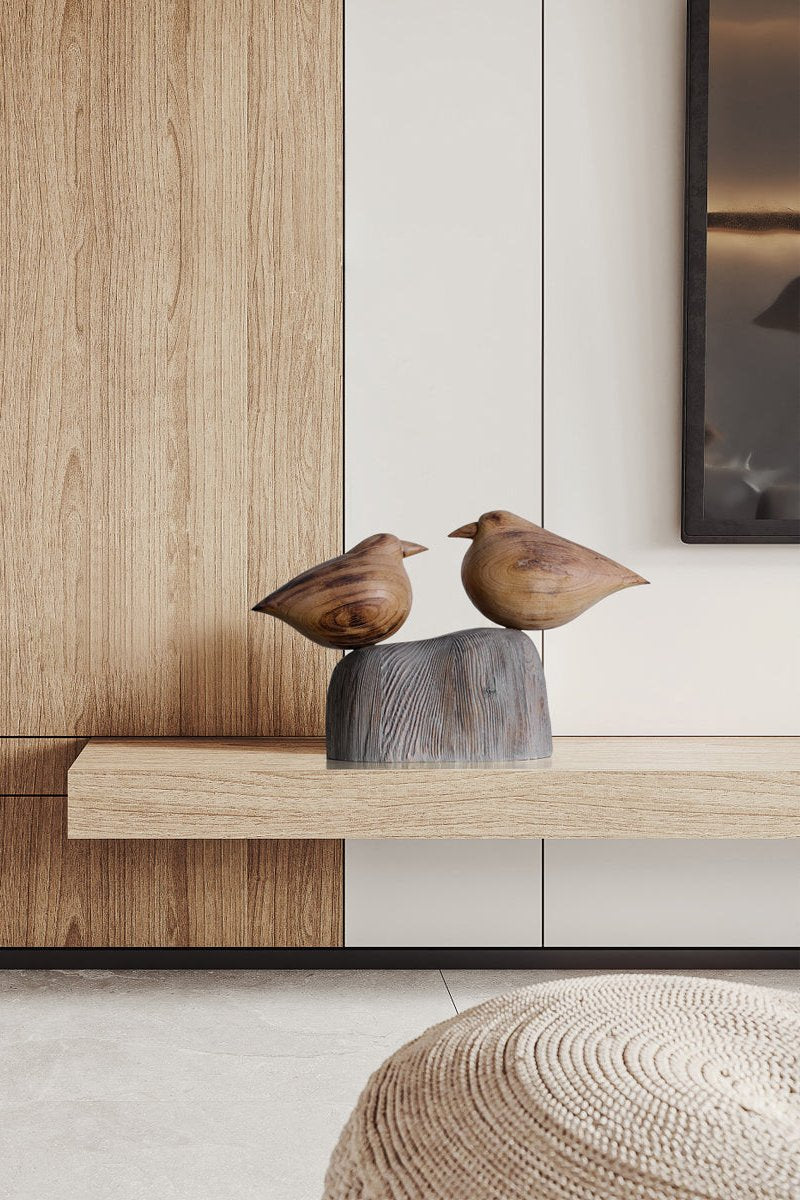 Abstract Wooden Bird Sculpture #AWS 011