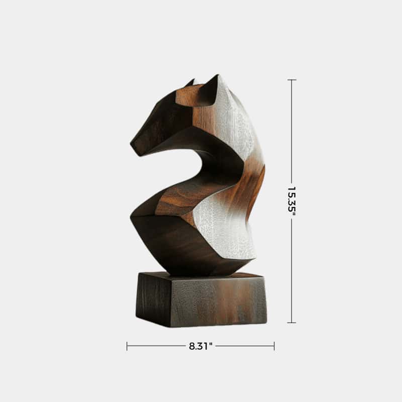 Abstract Wooden Animal Sculpture #ACF 042