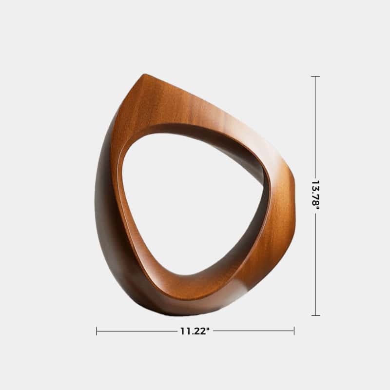 Large Minimalist Wood Sculpture #ACF 007