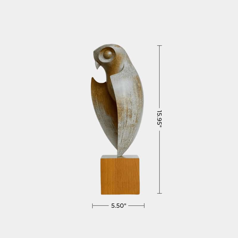 Large Modern Owl Sculpture #ACF 023